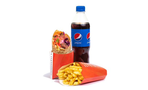 Шаурма меню з яловичиною